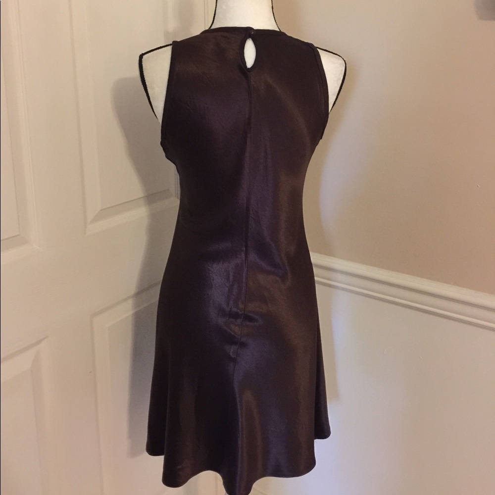 Chocolate Brown LBD (Little Brown Dress) size 11 - Picture 4 of 4